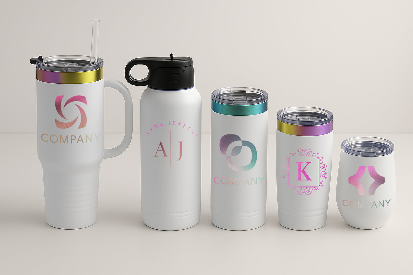 WHITE PRISM TUMBLER