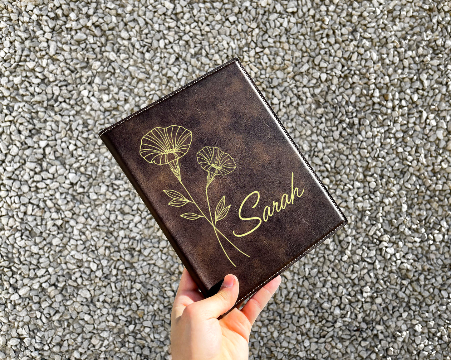 Leather Refillable Portfolio