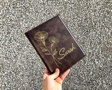 Leather Refillable Portfolio