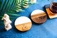 MARBLE & RESIN COASTER