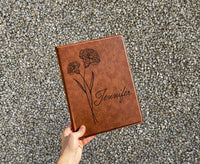 Leather Refillable Portfolio
