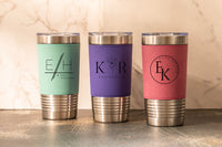 LEATHER TUMBLER