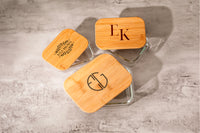 SQUARE GLASS CONTAINER