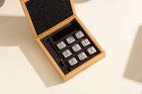 Bamboo Whiskey Stone Set