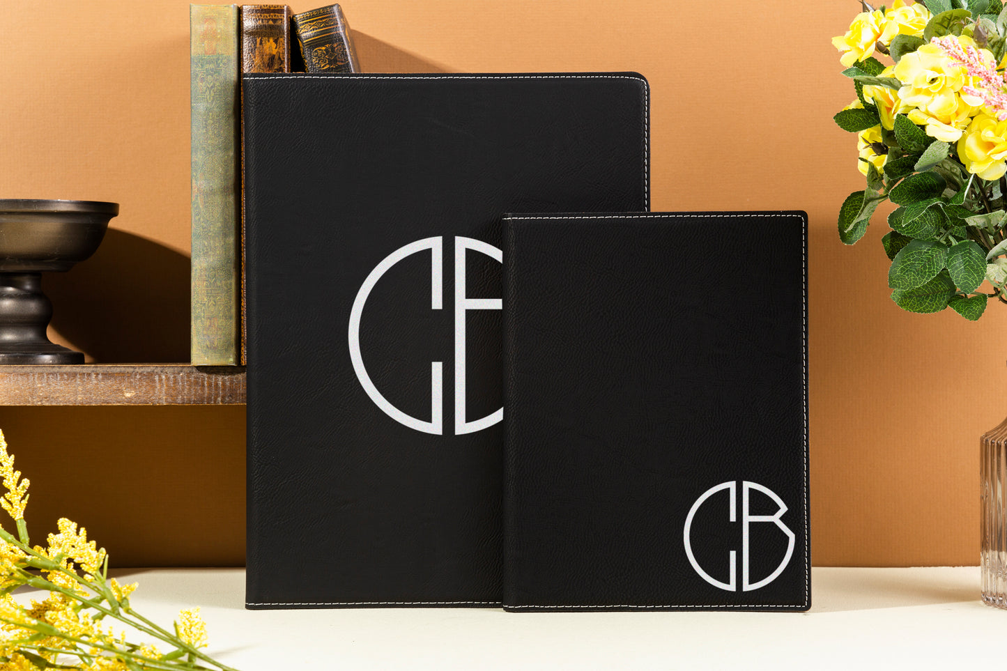 Leather Refillable Portfolio