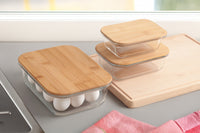 SQUARE GLASS CONTAINER