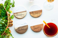MARBLE & RESIN COASTER