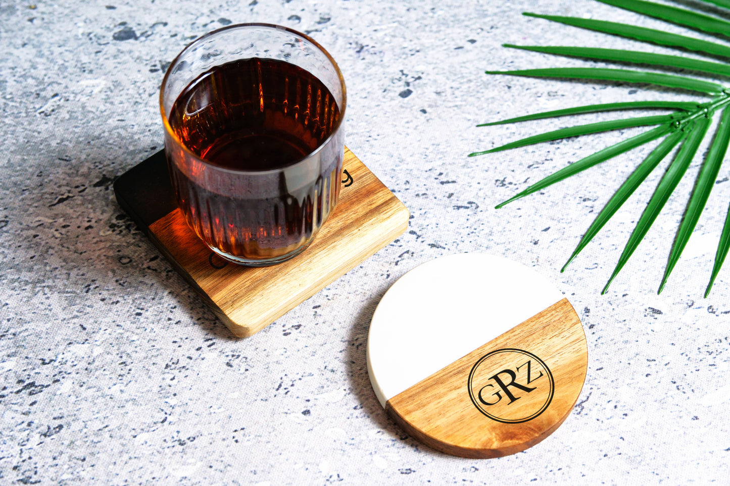MARBLE & RESIN COASTER