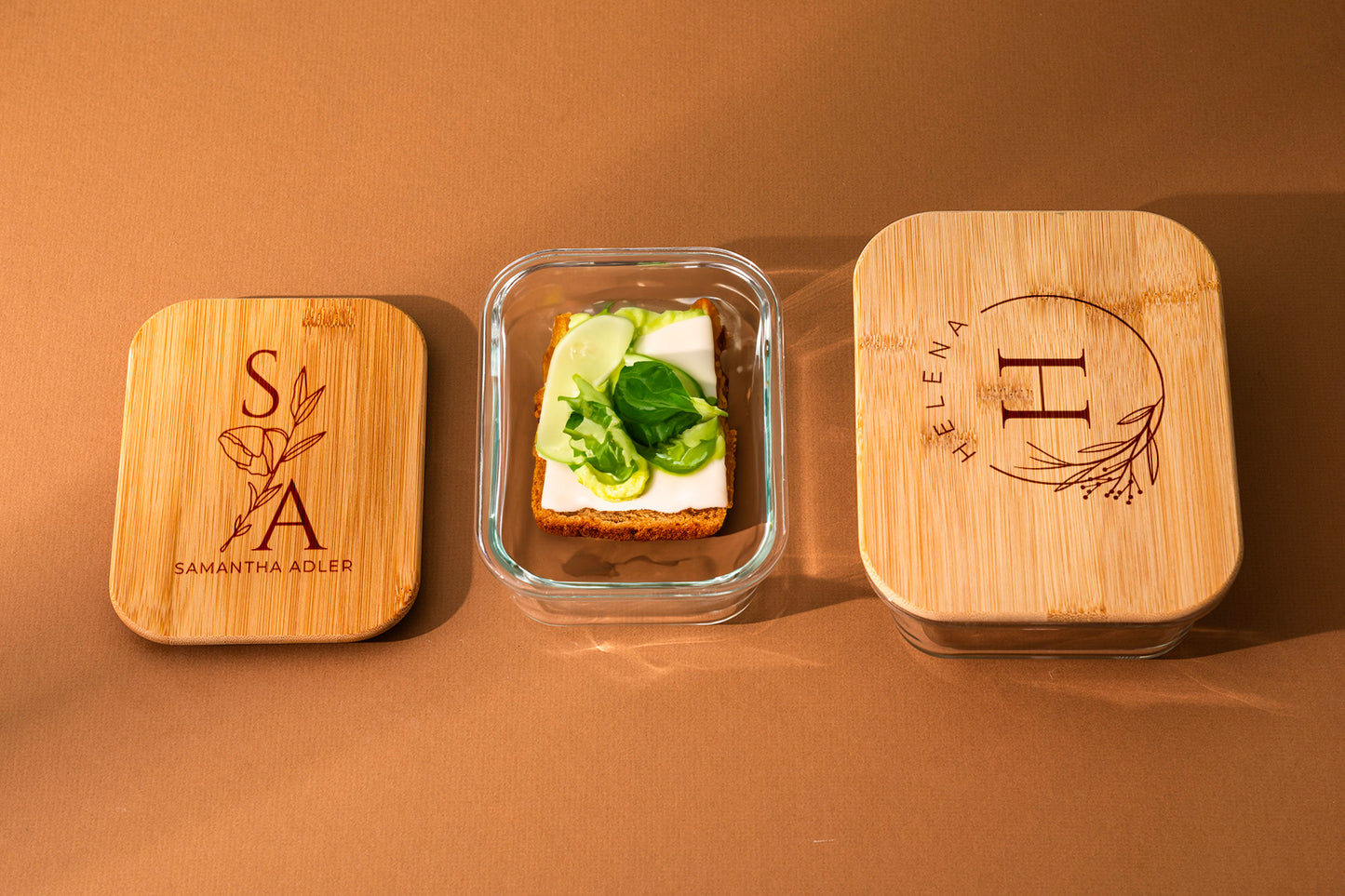 SQUARE GLASS CONTAINER