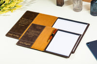 Leather Refillable Portfolio