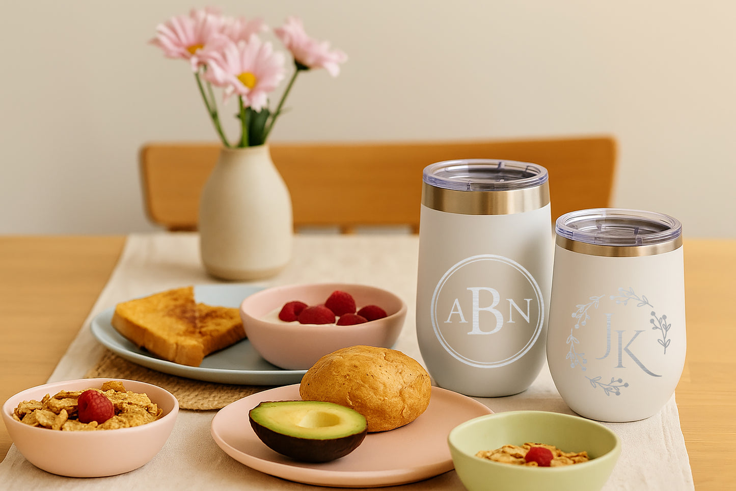 12 Oz Wine Tumblers