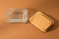 SQUARE GLASS CONTAINER