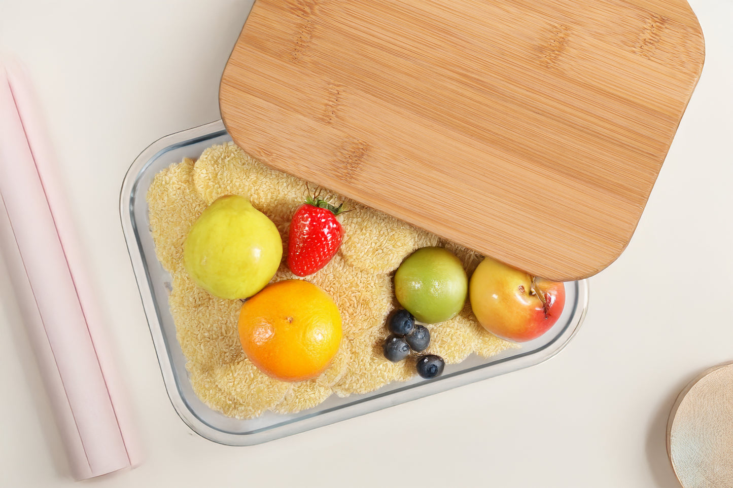 SQUARE GLASS CONTAINER