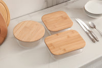 SQUARE GLASS CONTAINER