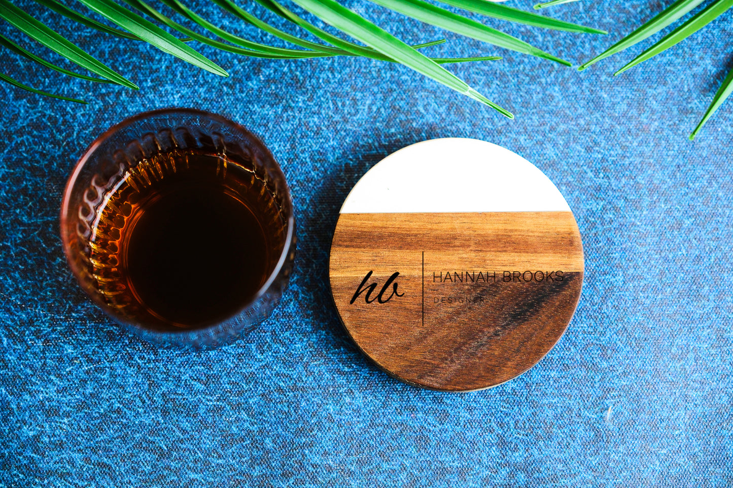 MARBLE & RESIN COASTER