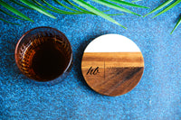 MARBLE & RESIN COASTER