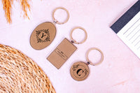 RECTANGULAR KEYCHAIN