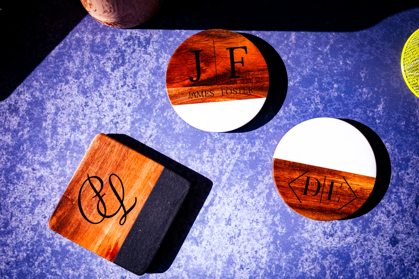 MARBLE & RESIN COASTER