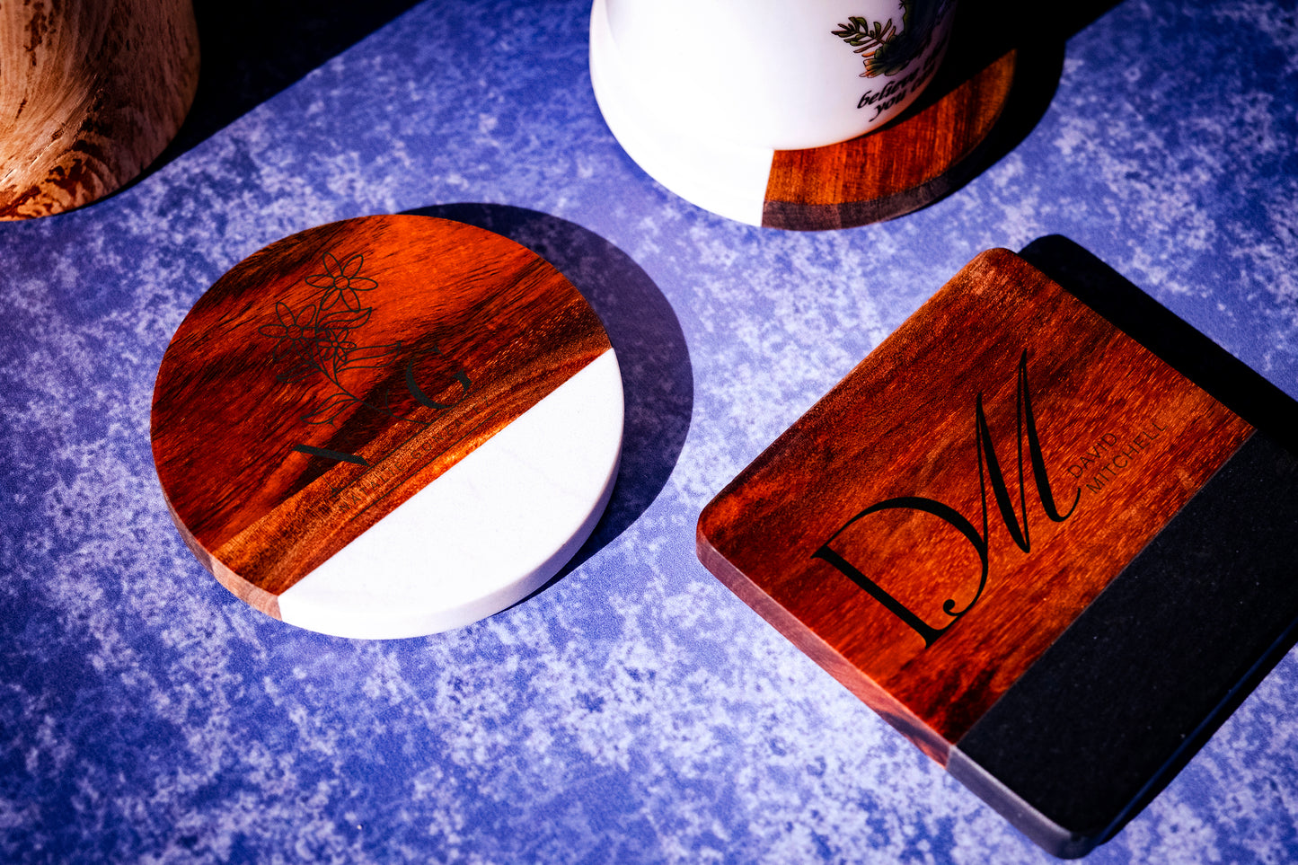 MARBLE & RESIN COASTER