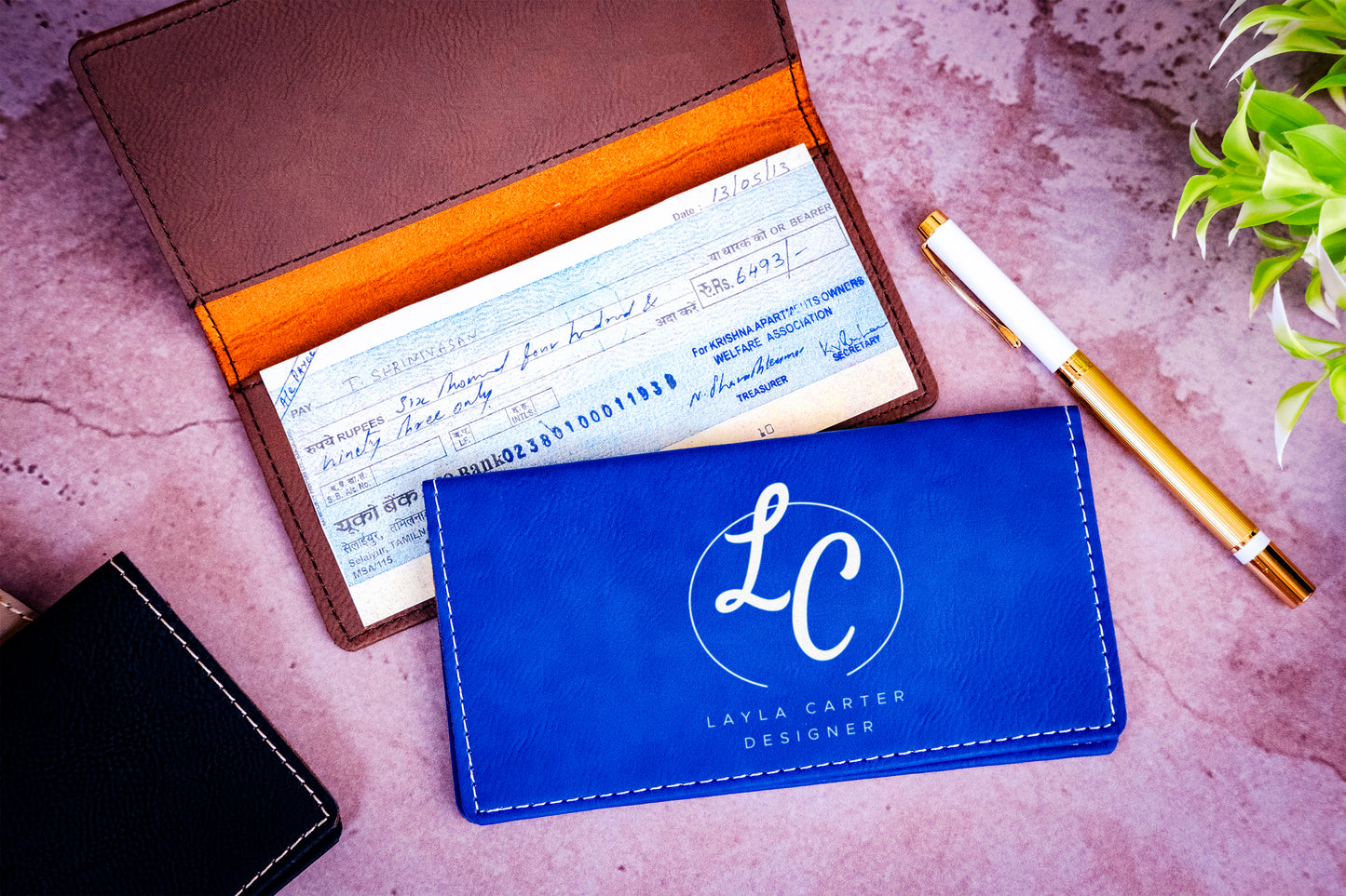 CHECKBOOK COVER