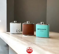 LEATHER FLASK