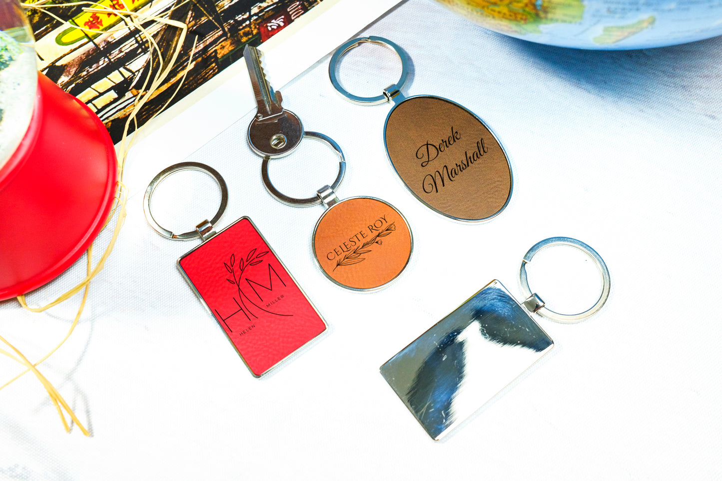 RECTANGULAR KEYCHAIN